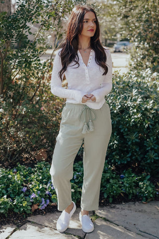 Brown Polka Dot Palazzo Pants