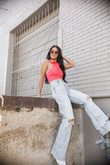 Barbie Halter Top - MEDIUM & LARGE LEFT
