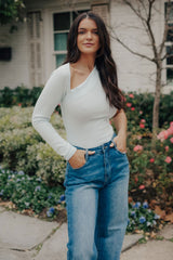 Ice Cold One Shoulder Bodysuit