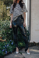 Black Rushing Leggings