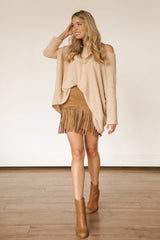 Essential Knit Top (Taupe)