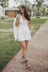 Monte Carlo Set- Shorts Only (WHITE)