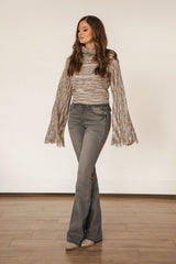 Knit Fringe Sweater