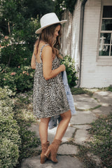 Show Up Leopard Dress