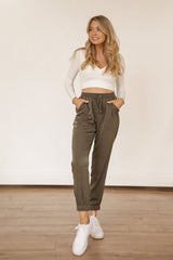 Kick It Shiny Jogger Pants