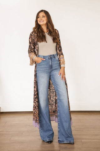 Second Skin Mock Neck Bodysuit (NAVY)