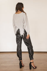 Brendan Fringed Sweater