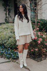 Soft Cozy Cream Sweater