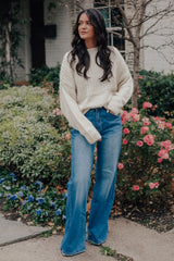Soft Cozy Cream Sweater