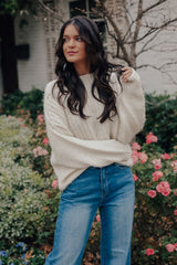 Soft Cozy Cream Sweater