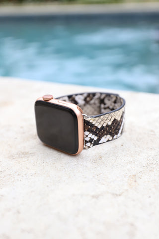 Zebra Apple Watch Band (BROWN)