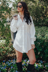 The Perfect Layering Dress (WHITE)